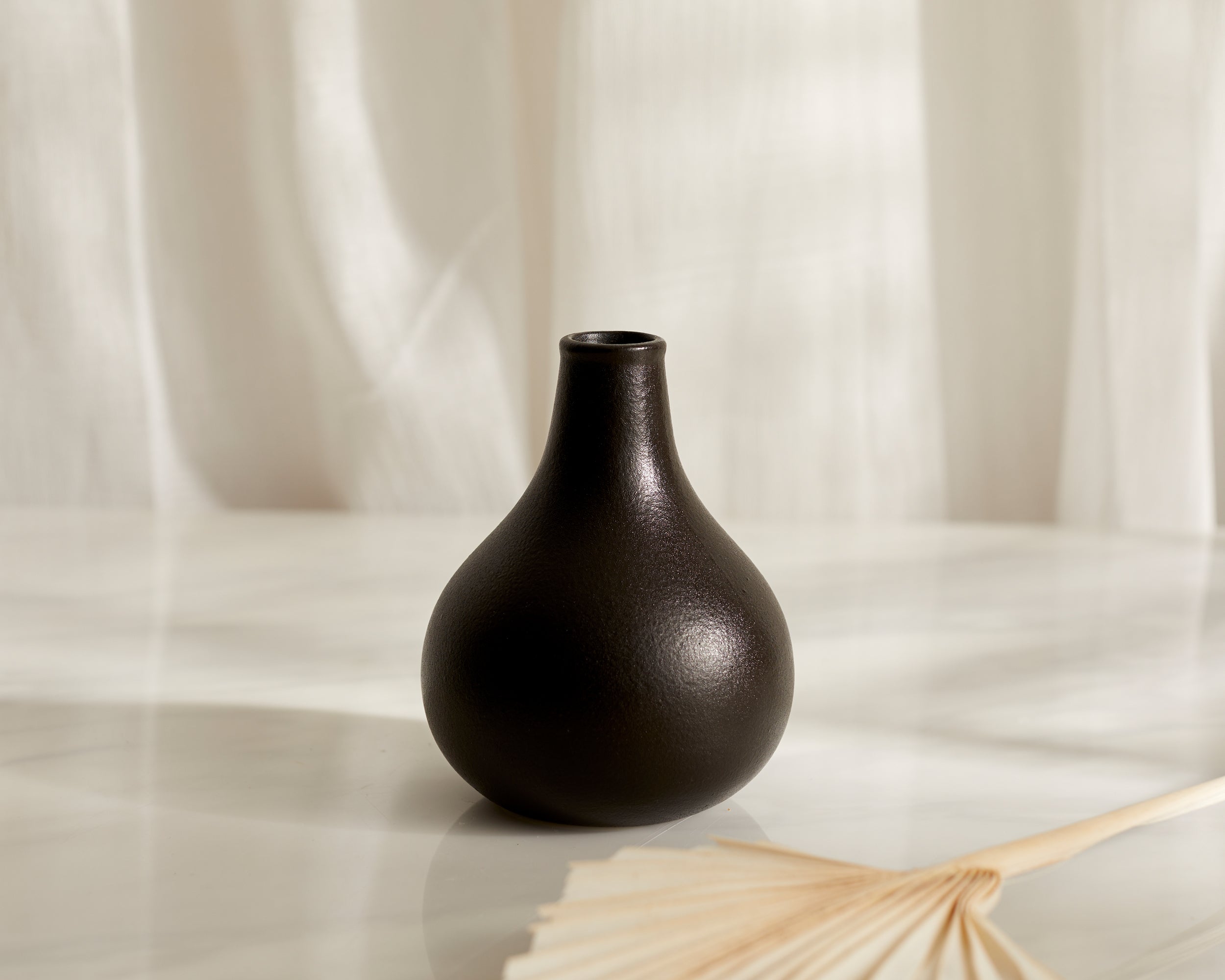 Black Ceramic Modern Vase from What a Host Home Decor
